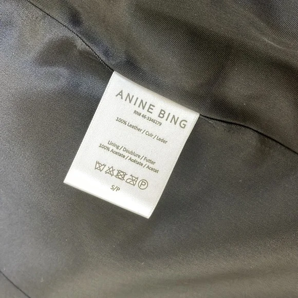 Anine Bing leather blazer - Picture 7 of 10